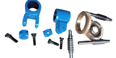 Worm Gear & Tension Roll Guide