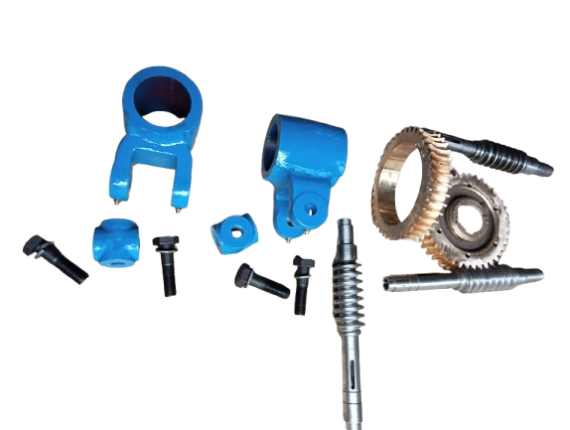 Worm Gear & Tension Roll Guide Worm Gear & Tension Roll Guide